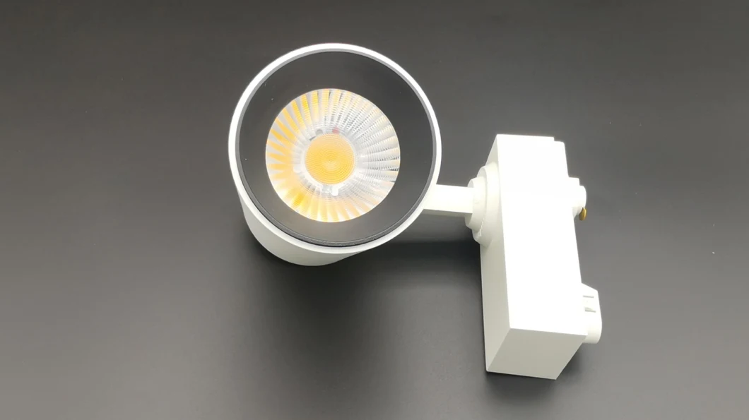 15W Ra95 Aluminum COB Factory Price Adjustable Tack Lighting LED Spot Track Light for Commercial Chain Store Shop and Wholesale Track Spotlight: