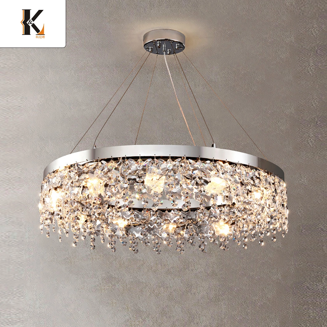 Modern LED Crystal Ceiling Light Decorative for Home