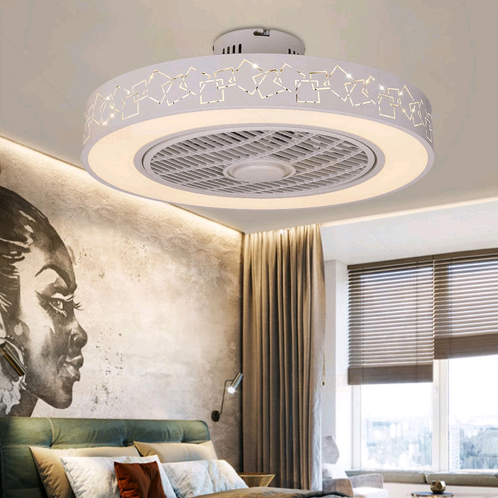 Modern LED Ceiling Fan Lights Wi-Fi Remote Control APP Folding Ceiling Fan Lamp (WH-VLL-16)