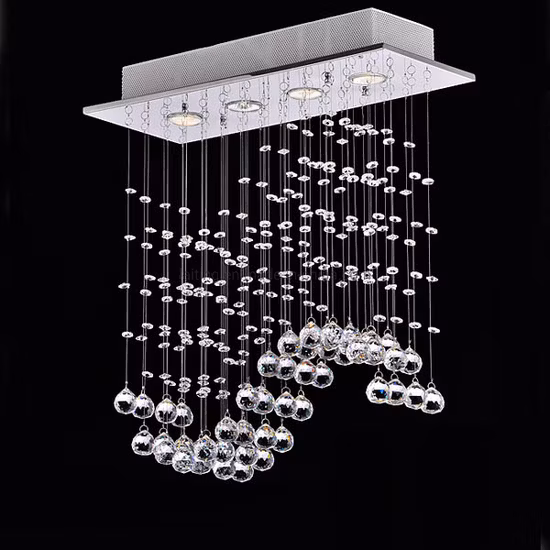 American Lampara Colgante Crystal LED Light Pendant Lamp Modern Chandelier