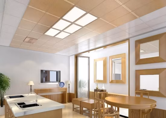 Factory Aluminum Acrylic 60*60, 600*600 595*595, 2FT*2FT,2*4 LED Square Rectangle Lighting Slim Recessed Surface LED Panel Light LED Lamp LED Lights for Ceiling