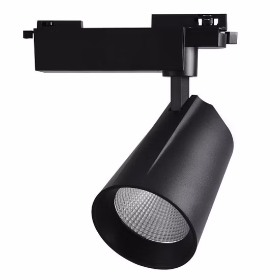 15W Ra95 Aluminum COB Factory Price Adjustable Tack Lighting LED Spot Track Light for Commercial Chain Store Shop and Wholesale Track Spotlight: