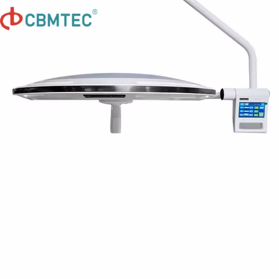 Medical Ceiling-Mounted LED Double Arm Shadowless Surgical Operating Light for Ot Room
