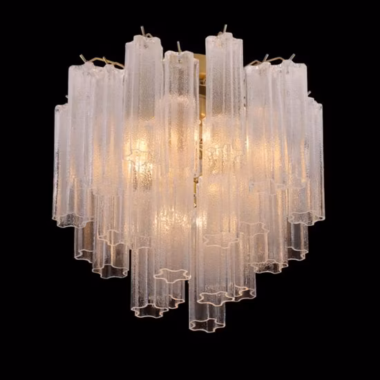 Creative Design Hotel Lobby Decoration Large Round Gold Chandelier