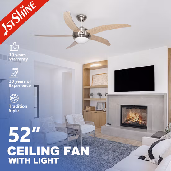 Ceiling Fans with Lights Exclusive Mold 10 Years for Motor 5 Blade LED Ceiling Fans