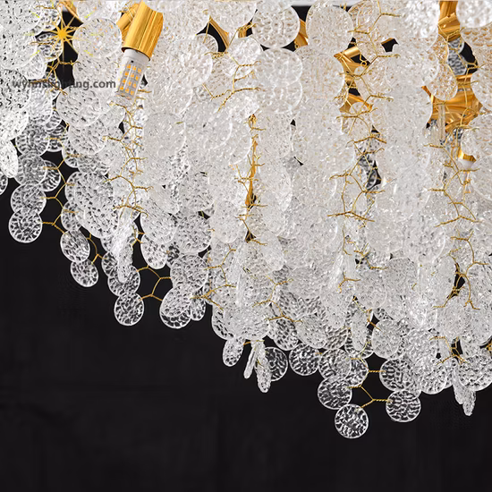 Modern Wedding Luxury Hanging Candle Light Crystal Chandelier Indoor Modern Pendant Lamp Chandelier Clear Crystal
